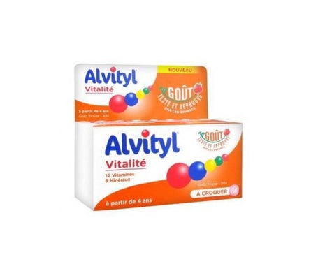 alvityl vitalit crunch 30 comprimidos