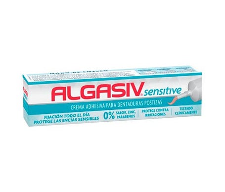 algasiv sensitive crema adhesiva dentadura postiza 40g