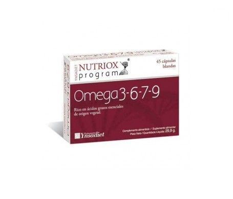 ynsadiet nutriox omega 3 6 7 9 45c ps