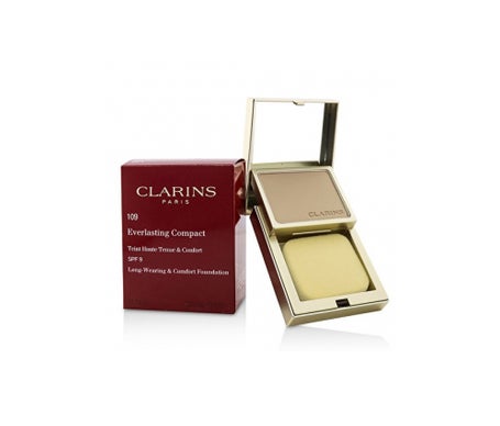 clarins everlasting compact foundation 109 weat