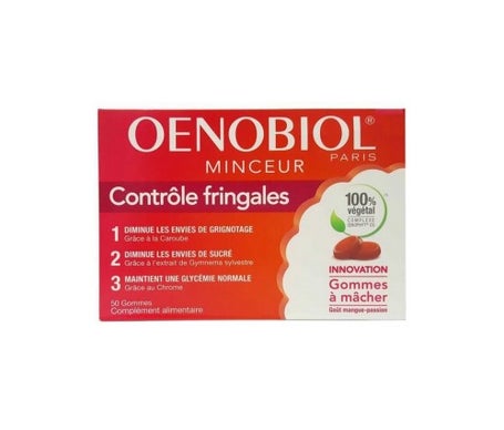 oenobiol oenobiol control de adelgazamiento fringales 50 gomas