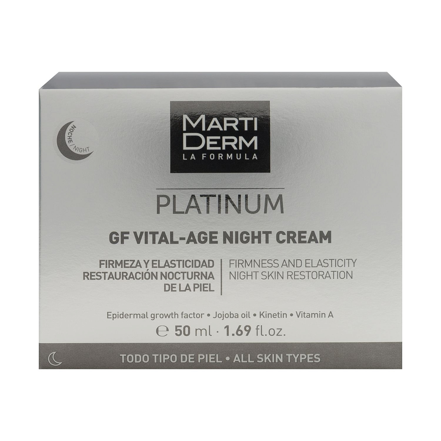 martiderm gf vital age night cream platinum 50ml