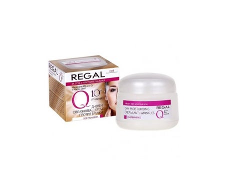regal q10 crema d a hidratante antiarrugas piel seca y sensible 50 ml