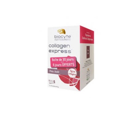 biocyte collagen express rellenador de arrugas 30 sticks de 6g