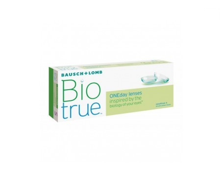 bausch lomb biotrue one day 30uds dioptr as 5 75