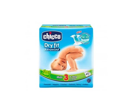 chicco pa ales dry fit midi 4 9 kg 21uds