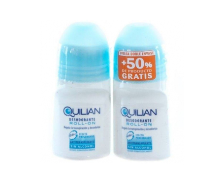 quilian desodorante roll on 2x75ml