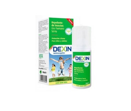 dexin antimosquitos spray ni os y adultos 100ml