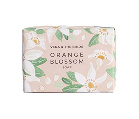 vera the birds orange blossom soap 100g