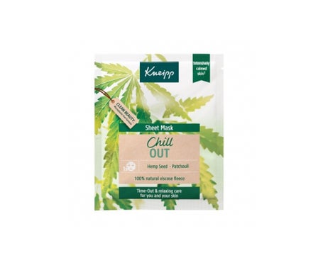kneipp sheet mask chill out 1 unidad