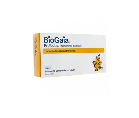 pediact biogaia l reuteri protectis probiotic 30 comprimidos de lim n