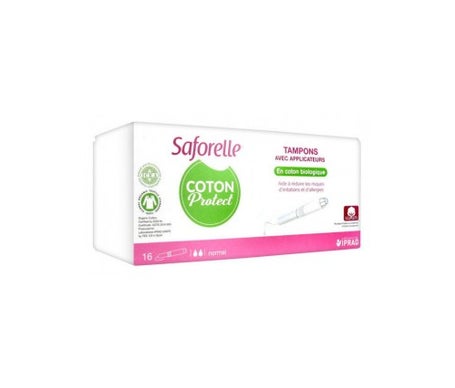 saforelle cotton protect buffer con aplicadores 16