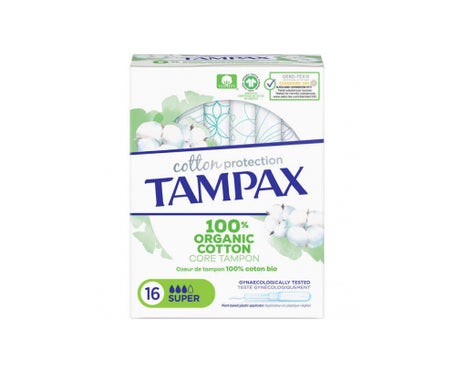 tampax bio cott buffer super 16