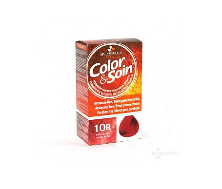 3 chnes color soin rouge flamboyant red care n 10r