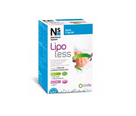nutritional system lipoless 60 comprimidos