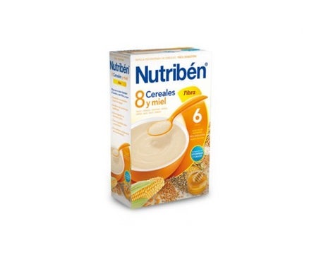 nutrib n 8 cereales miel fibra 600g