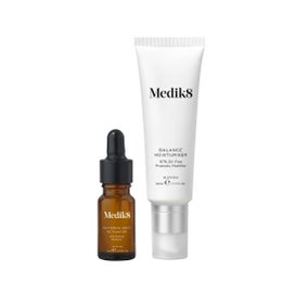 medik8 balance moisturiser with glycolic acid activator 50ml 5ml