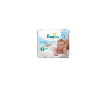 pampers premium protection new baby sensitive t 2 mini 36 kg 27 especias