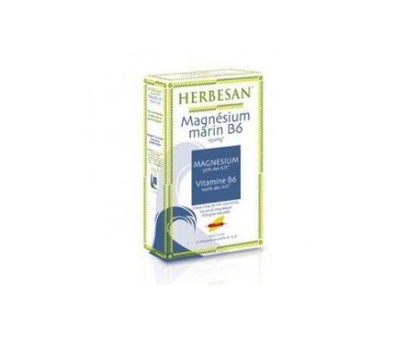 herbsan magnesio marino vitamina b6 20 ampollas
