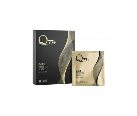 q77 gold booster mask