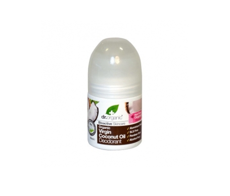 dr organic desodorante de aceite de coco org nico 50ml