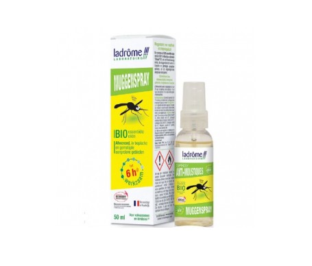ladrome mosquito spray con aceites esenciales org nicos 50ml