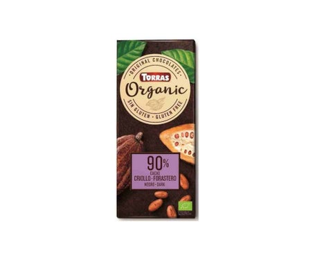 torras chocolate negro 90 cacao 100g