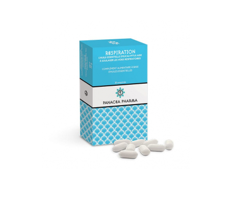 caja respiratoria de 30 comprimidos de panacea pharma