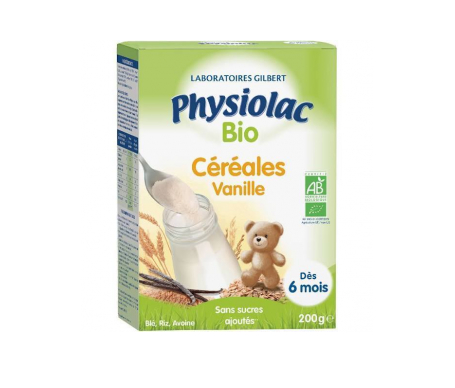 physiolac cereal vainilla org nica 200g