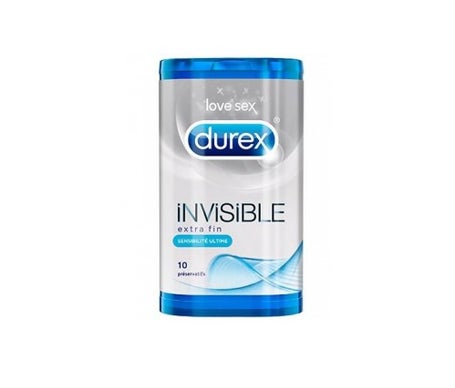 preservativos durex invisible extra fino 10 uds