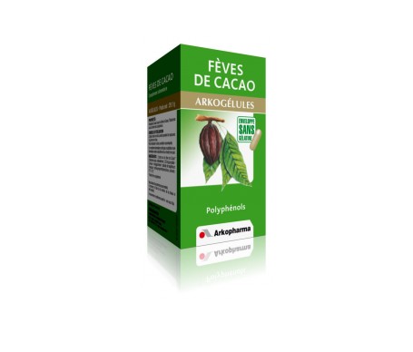 arkogelules cocoa fves caja de 45 c psulas