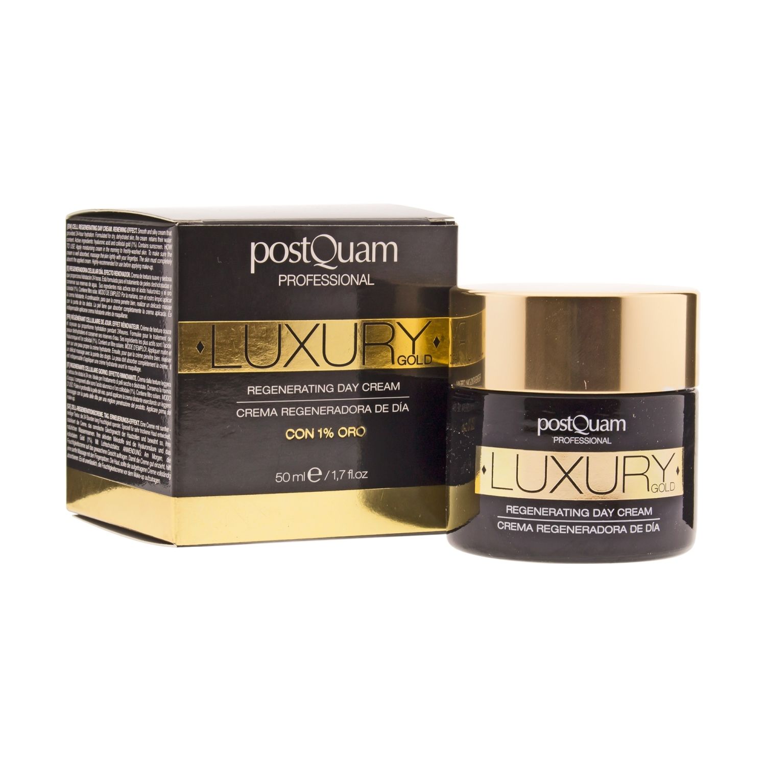 postquam luxury gold crema regeneradora de d a 50ml