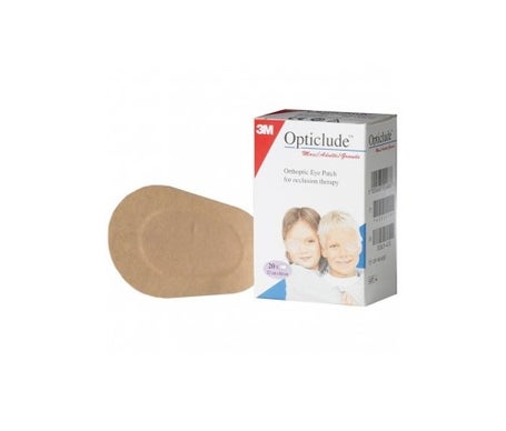 3m opticlude peque o 20 parches
