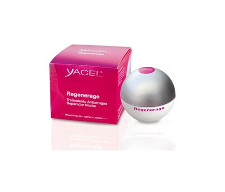 yacel regenerage tratamiento noche antiarrugas reparador 50 ml