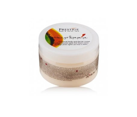 vip s prestige crema universal para rostro y cuerpo con extracto de mango y papaya 150ml
