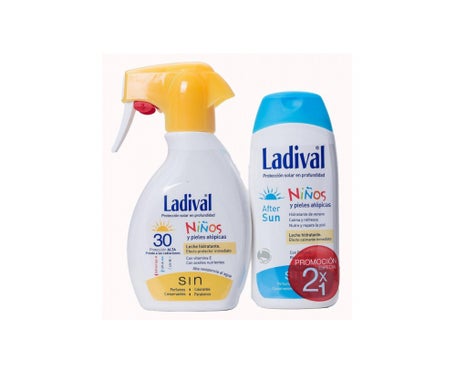 ladival pack ni os spray spf 30 200ml after sun 200ml