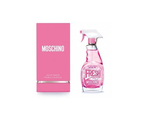moschino pink fresh couture eau de toilette 100ml vaporizador
