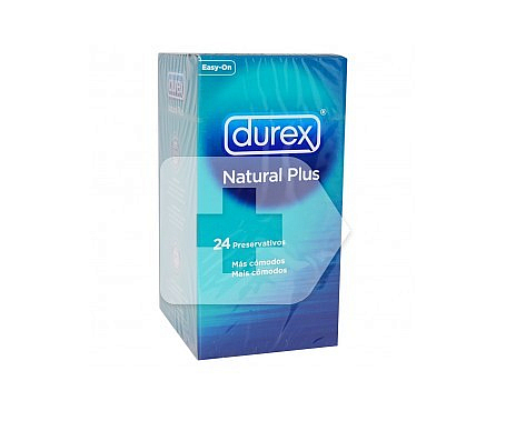 durex natural plus easy on preservativos 24uds