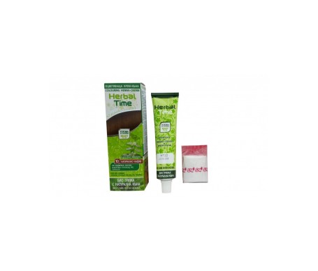 herbal time tinte henna color marr n natural 10