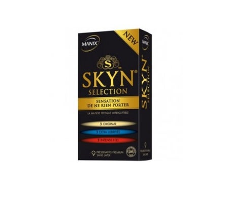 manix skyn slection 9 preservativos