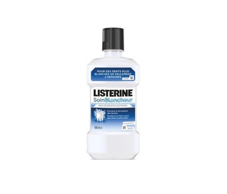 listerine whiteness care frasco de 500 ml