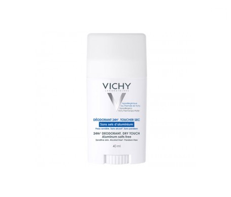 vichy desodorante sin sales de aluminio stick 40ml