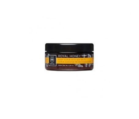apivita royal honey exfoliante corporal con sales marinas 200ml