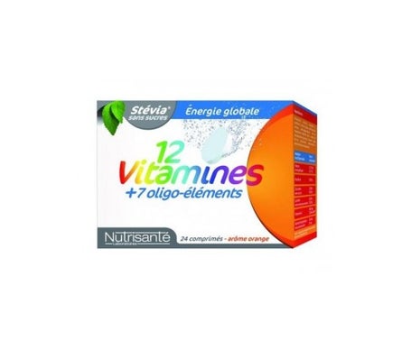 nutriente 12 vitaminas 7 oligo elements 2x12 comprimidos