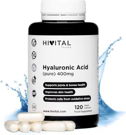 hivital foods cido hialur nico puro 400 mg 120 c ps veganas 4 meses