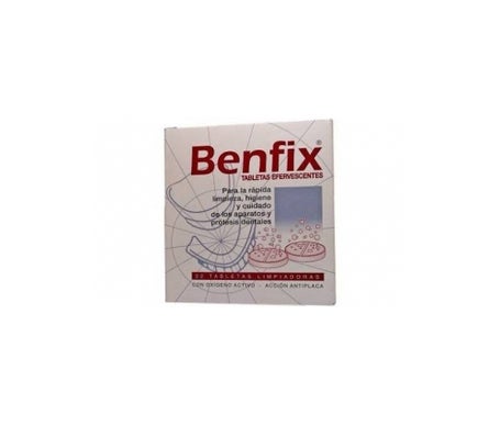 benfix limpieza pr tesis dental 32 tabletas