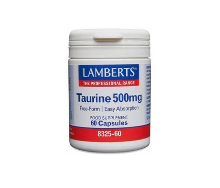 lamberts taurina 500 mg 60 cap