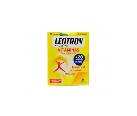 leotron vitaminas 60c ps regalo 20c ps