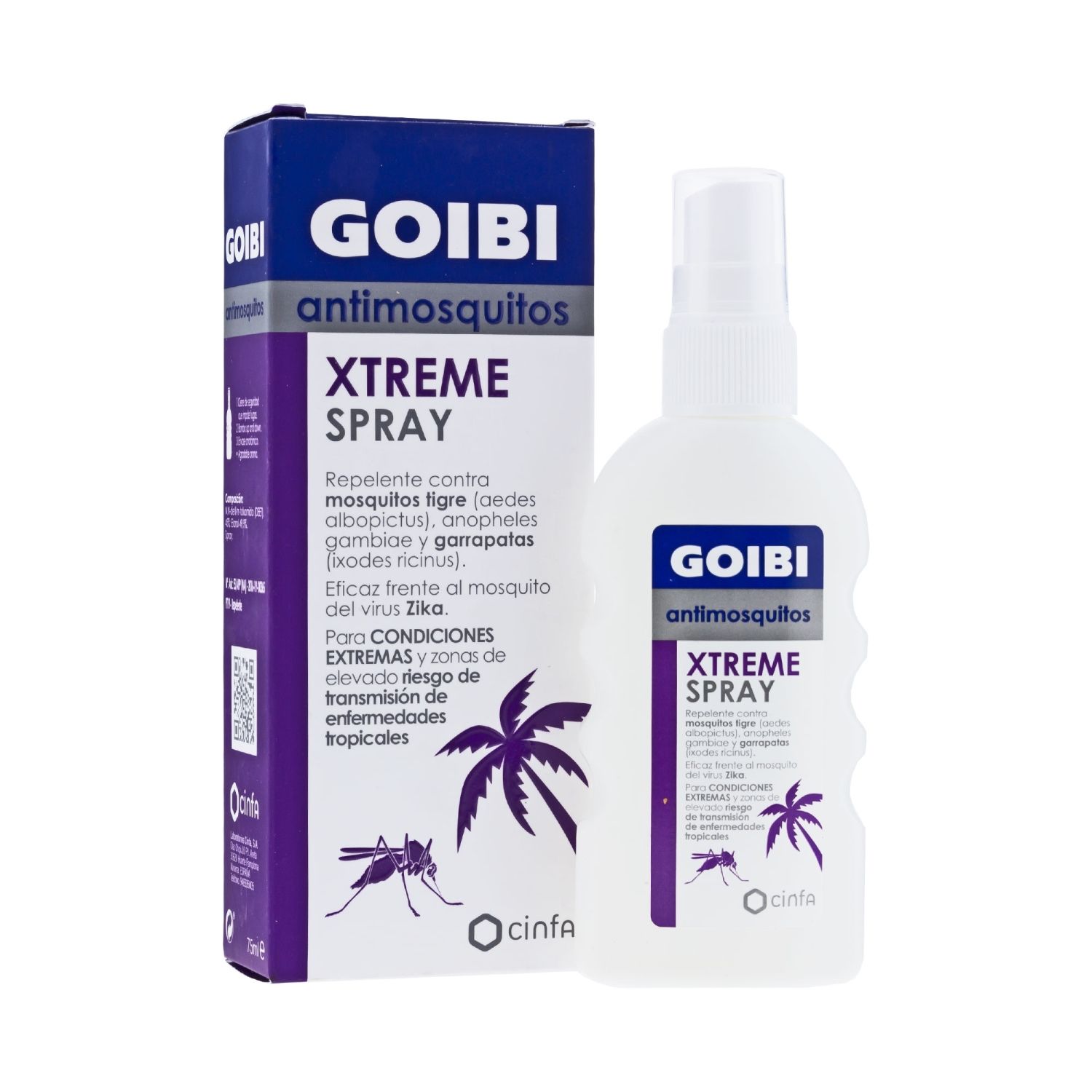goibi xtreme spray antimosquitos 75ml