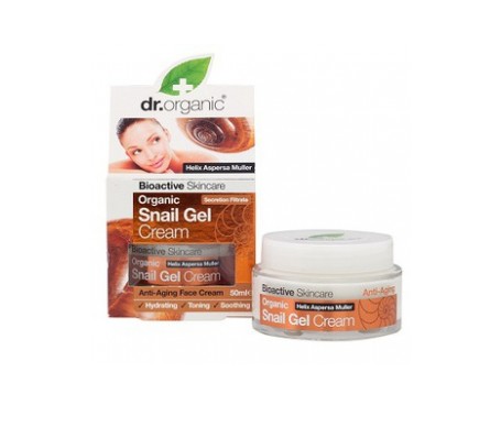dr organic snail gel anti age cream 50 ml